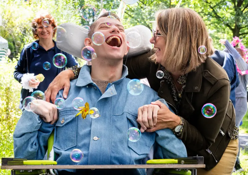 Samen groeien van geluk